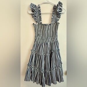 Hill House Blue and White Nap Dress